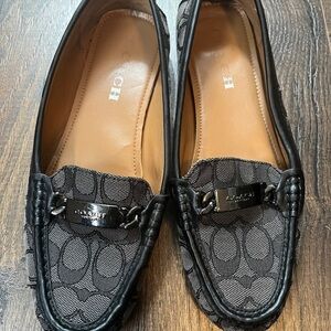 Coach Women's Black Loafers